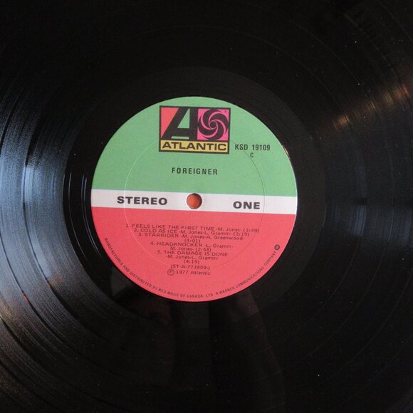 Foreigner, Vintage, Vinyl, Album, Music, 70s, Near Mint Condition - Picture 4 of 9